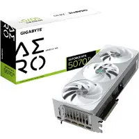 Gigabyte Grafische kaart nVidia GeForce RTX 5070 Ti AERO OC 16G Wit