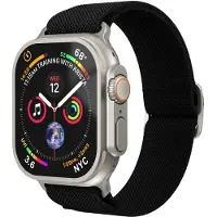 Vonmählen Classic Nylon Loop bandje voor de Apple Watch | 38/40/41/42 mm - Zwart