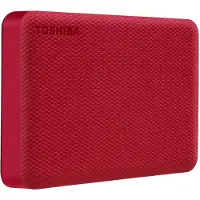 Toshiba Externe harde schijf - - Canvio Advance - 4 To - Rood