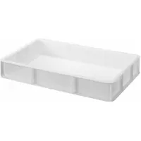Hendi Pizzadeegdoos GN 1/1 – Stapelbaar – Eenvoudig te reinigen – 530x325x90 mm – Wit