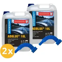 Lindemann AdBlue 10 liter - Inclusief Schenktuit! | ISO 22241 gecertificeerd | AUS32 2-pack