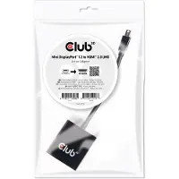 Club 3D Mini DisplayPort 1.2 to HDMI 2.0 UHD Active Adapter