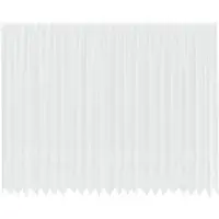 vidaXL Lacegordijn Wit 280 x 600 cm Polyester