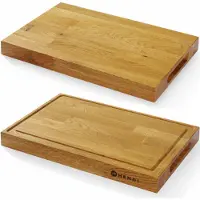 Hendi Dienblad, Eiken serveerplank, HENDI, 420x280x(H)40mm