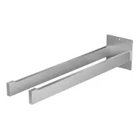 CECIPA MAX Handdoekrek Zonder Boren 40 CM - Handdoekhouder - Handdoekenrek Badkamer of Keuken - Handdoekstang Zelfklevend - Handdoekhouders RVS - Zilver