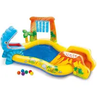 Intex Opblaaszwembad Dinosaur Play Center 249x191x109 cm 57444NP