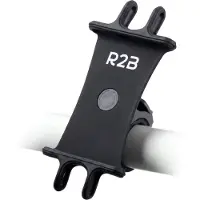 R2B Telefoonhouder Fiets - 360 Graden Rotatie - Gsm Houder Fiets - Fiets Telefoonhouder - Fietshouder - Model Rotterdam