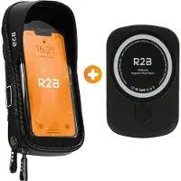 R2B Telefoonhouder Fiets, Motor, Scooter + Magsafe Powerbank