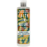 Faith In Nature Shea & Argan Conditioner - Krullend & Droog Haar - 400 ml