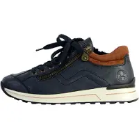Rieker lage damesschoenen N1400-14 blauw