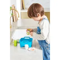 Casdon Joseph Joseph Wash & Scrub - Afwasset voor kinderen - Inclusief van kleur veranderend servies en bestek