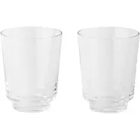 Muuto Raise glas 30 cl 2-pack Clear