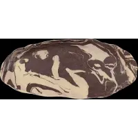 Ferm Living Serveerbord Ryu Sand/Brown 37 cm