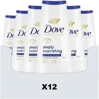Dove 12x Douchecrème Deeply Nourishing 600 Ml