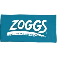 Zoggs Zwemhanddoek met logo (Blauw/Wit)