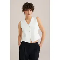 We fashion Gilet offwhite