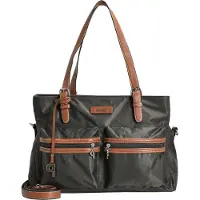 PICARD Schoudertas 'Sonja' cognac / antraciet