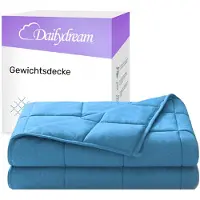 Nivion Therapie Verzwaringsdeken 155x200 cm 9,5 kg Blauw Katoen