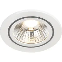 Nordlux LED inbouwspot | Ø 9.5 cm | Alec 1-Kit | 3000K | 480 lumen | IP44 | 6.1W | Wit