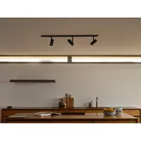 Nordlux Jerome LED Railspot | 1x GU10 Max 8W | Dimbaar | Zwart