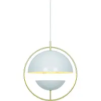 Nordlux Hanglamp E27 | Tavia | Messing/Wit