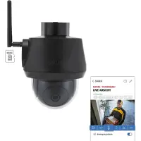 ABUS Camera - - PPIC52520B SmartLook - Outdoor Dome/Adjustable - Black