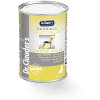 Dr. Clauder's Sensible puur kip natvoer hond 6 x 400 g