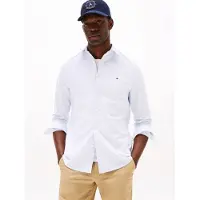 Tommy Hilfiger Regular Fit Overhemd blauw, Gestreept