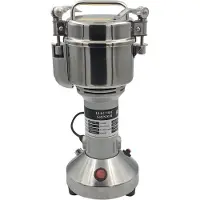 ROYAL SWISS Elektrische Kruidenmolen – 850W – Compacte RVS Droogmolen 150g – 6 Messen – 28.000 RPM – Koffie-, Noten- & Specerijenmolen