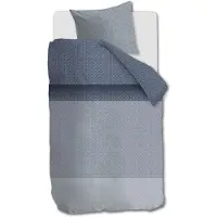 Beddinghouse Sanna dekbedovertrek - Eenpersoons - 140 x 200/220 cm - Blauw