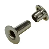 Mack Messing Vernikkelde Klinknagels 10 stuks 3,3 x 9 mm