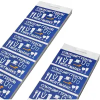 Combicraft UV-beveiligde Consumptiebonnen Blauw - 5000 Stuks