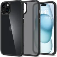 Spigen Ultra Hybrid iPhone 15 hoesje frost zwart