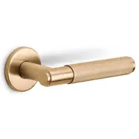 Formani Basics LB5-22 EN1906/3 deurkruk geveerd op rozet - PVD licht brons