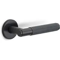 Formani Basics LB5-22 EN1906/3 deurkruk geveerd op rozet - PVD gunmetal