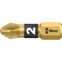 Wera bit 855/1 BDC, Pozidriv, PZD 2, lengte 25 mm, 10 stuks