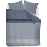 Beddinghouse Sanna dekbedovertrek - Lits-Jumeaux - 240 x 200/220 cm - Blauw
