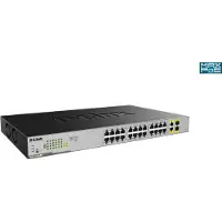 D-Link DGS-1026MP - Netwerkswitch - Unmanaged - Power over Ethernet (POE) - Grijs