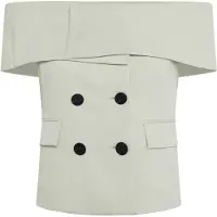 Copenhagen Muse Dames Blazers Cmivanna-waistcoat - Groen - Maat S