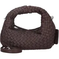 Les Visionnaires Greta Micro Weave Silky - Handtasche 20 cm (aubergine)