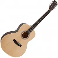 Gear4Music Parlour Acoustic Guitar by Natural