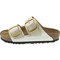 Birkenstock Muiltjes 'Arizona' goud / parelwit