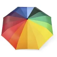 Happy Rain Dames Paraplu handmatig Opvouwbaar Veelkleurig