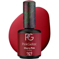 Pink Gellac Nagellak UV-nagellak Unisex 15ml Donkerrood
