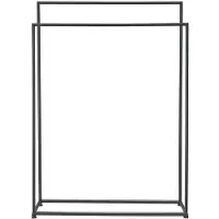 Blomus Modo handdoekhouder Zwart, 86x60x18,5 cm