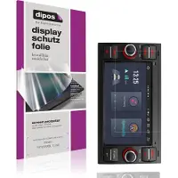 Dipos – 2x Beschermfolie geschikt voor Xtrons PX72QSFBL 7 Zoll | Krasbestendige & heldere Screenprotector Ultra-Thin