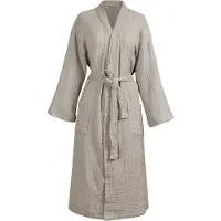 Vtwonen Gentle Embrace Bathrobe Badjas - Zand - S/M
