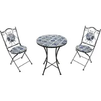 Axi Amélie Bistroset Mozaïek Delfts Blauw