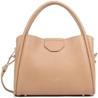 LANCASTER PARIS Handtas 'Lancaster Sac à main Aimantée S Ida Double Naturel - In - Beige' beige