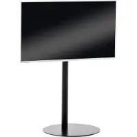 CLP TV Standaard Verstelbaar - Geschikt voor 55 t/m 75 inch - Universele Vloerstandaard - Metalen Frame - Max. 40 kg - Modern Design - mat zwart